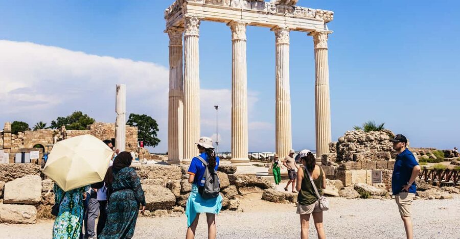 Antalya: Perge, Aspendos, City of Side, and Waterfalls Tour - Perge: Where the Roman City Layout Still Makes Sense