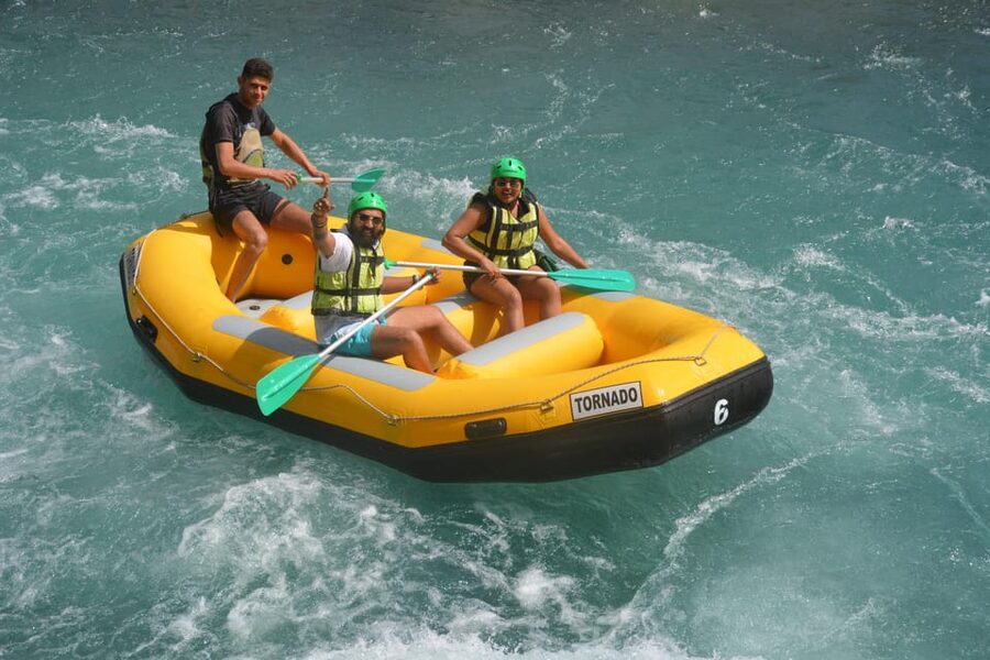 Antalya: Private Rafting, Zipline, Quad or Buggy w/ Lunch - Buggy or Quad Through Dust, Rocks, and Mud