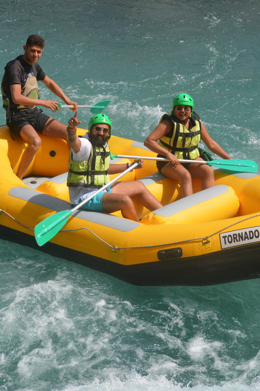Antalya: Private Rafting, Zipline, Quad or Buggy w/ Lunch - The Rapids Breaks, Swimming Stops, and Water Fights Reality Check