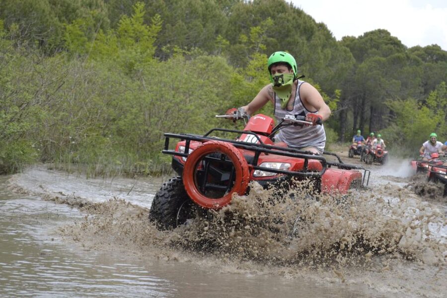 Antalya: Quad (ATV) Safari Tour with Hotel Transfers - Following the Instructor: Mediterranean Coast to Pine Forest