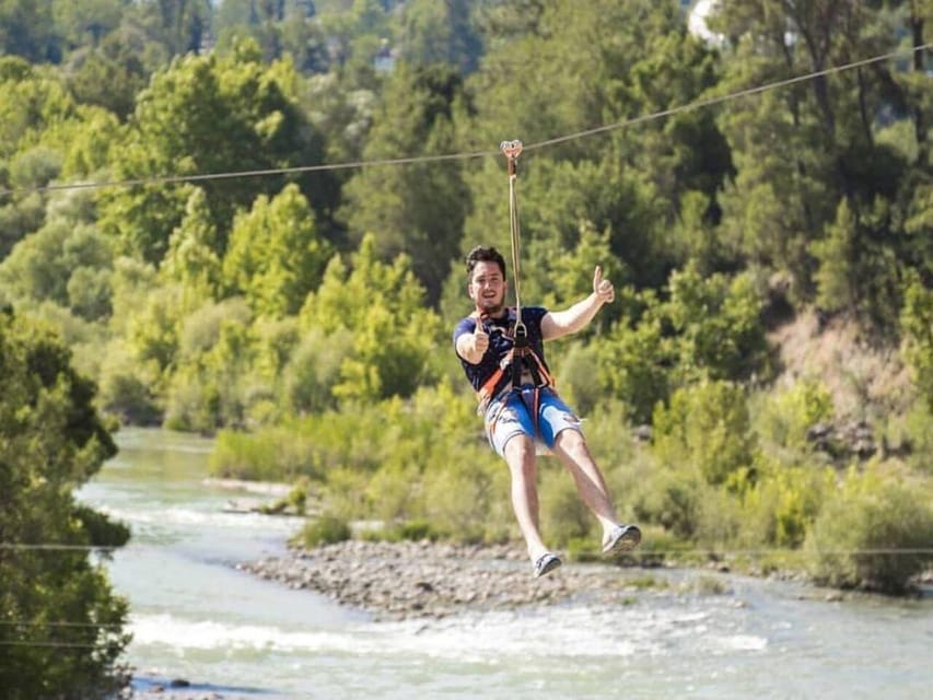 Antalya Rafting, Buggy/Quad, Zipline & Lunch with Swim Break - Rafting the Köprüçay: safety briefing first, then 12 km of action