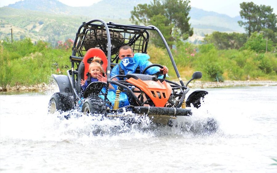 Antalya Rafting, Buggy/Quad, Zipline & Lunch with Swim Break - Lunch by the water: tasty enough, plan your priorities