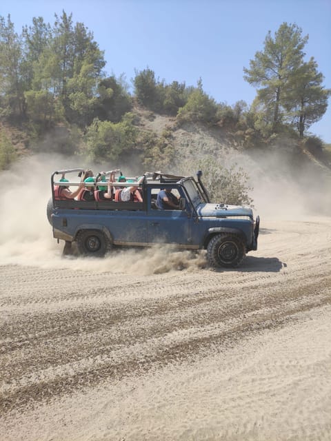 Antalya: Rafting Jeep Buggy&Quad Safari zipline canyon visit - Quad or buggy riding: rugged terrain and a lot of fun momentum