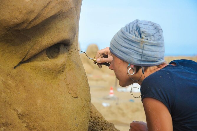 Antalya Sand Sculpture Museum Admission Ticket - Night LED lighting and the big-screen sky show