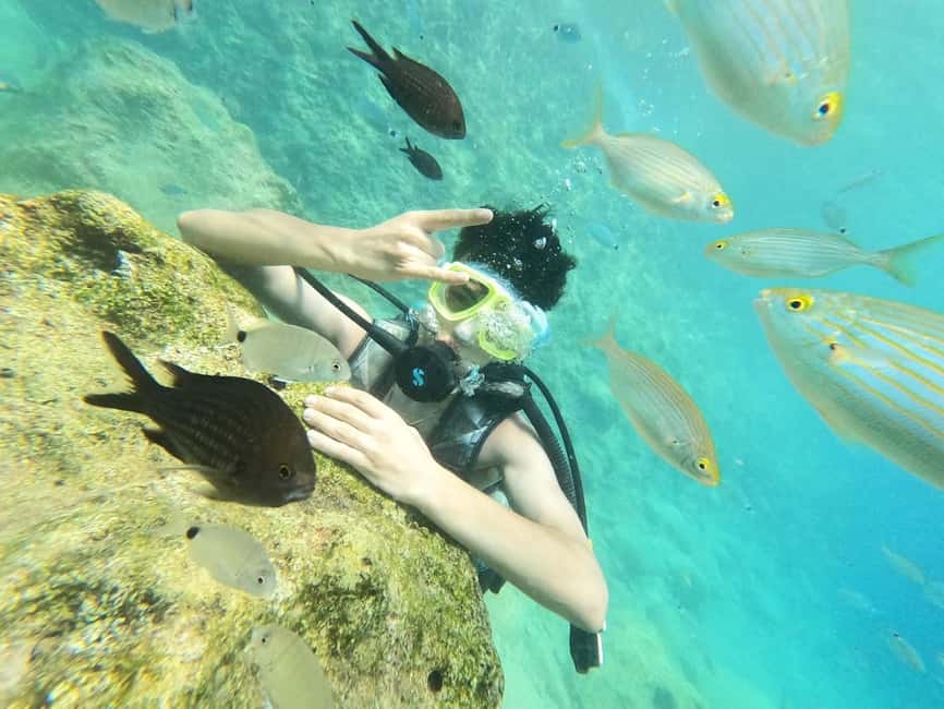 Antalya Scuba Diving Adventure with Expert Diver Option - Your first underwater session around Aquarium Bay