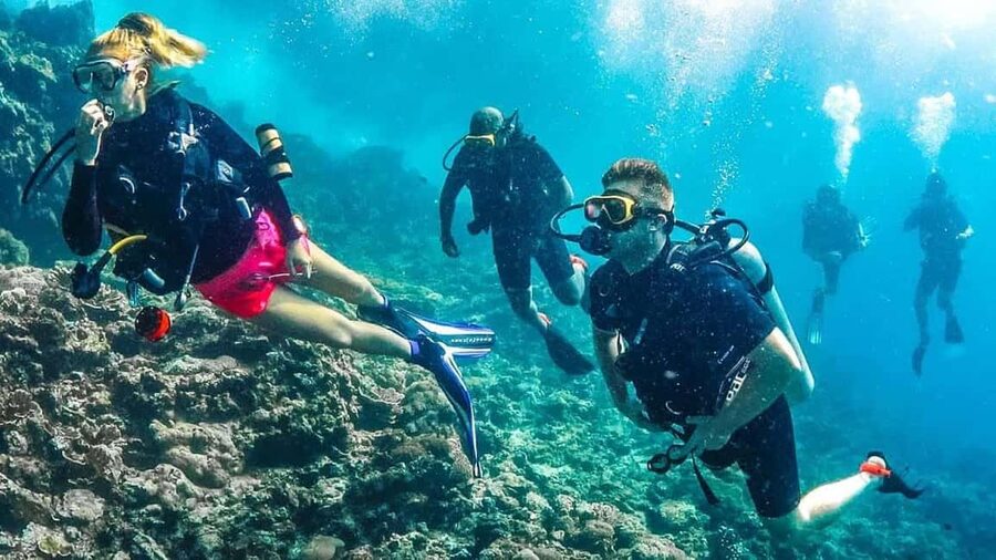 Antalya Scuba Diving Adventure with Expert Diver Option - Second underwater session at Kiris Bay