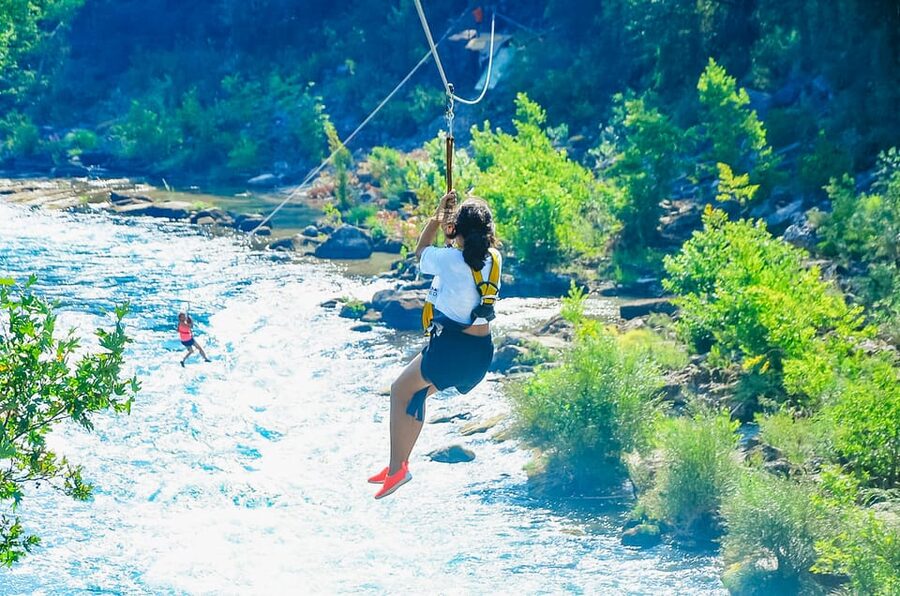 Antalya: Ziplining, Rafting, Jeep Tour & Quad Safari w/Lunch - The river lunch stop, what you get, and what to watch