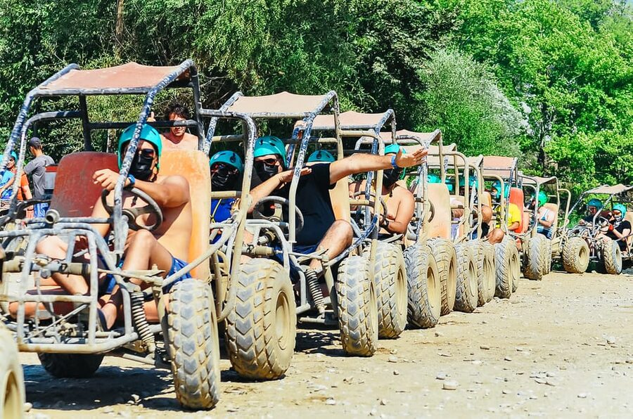 Antalya: Ziplining, Rafting, Jeep Tour & Quad Safari w/Lunch - Mud management: shoes, lockers, and how to avoid ruining your day