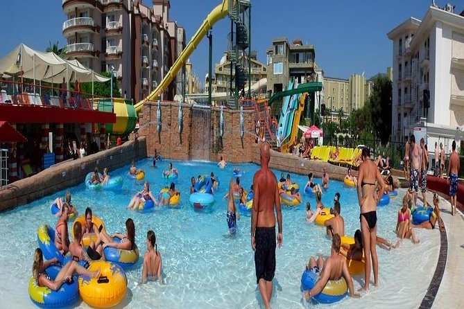 Atlantis Water Park Marmaris and Icmeler - Free Shuttle Services - Your waterfront day, private beach plus slide time