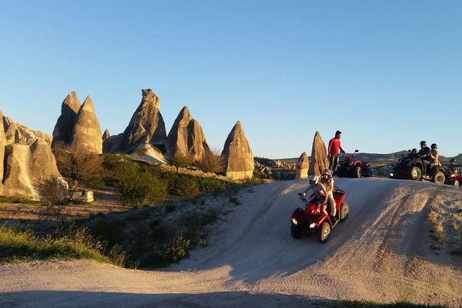 ATV (Quad) Tour in Cappadocia-2 Hours - Stop 1: Rose Valley, balloon-country energy and quick church-photo time