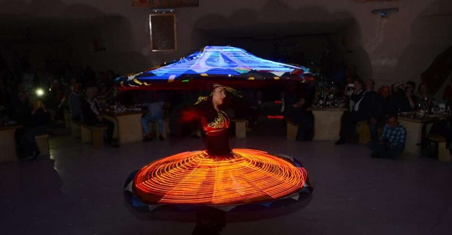 Avanos: Turkish Music and Dance Show with Dinner & Drinks - Belly dancer plus regional folk dances on one stage