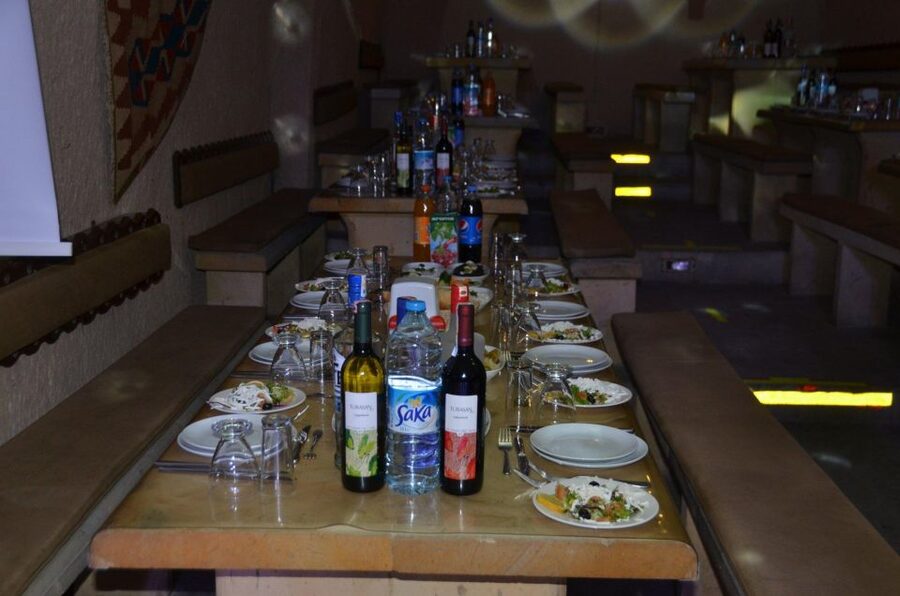 Avanos: Turkish Music and Dance Show with Dinner & Drinks - Dinner, desserts, and unlimited drinks: plan for show-first pacing