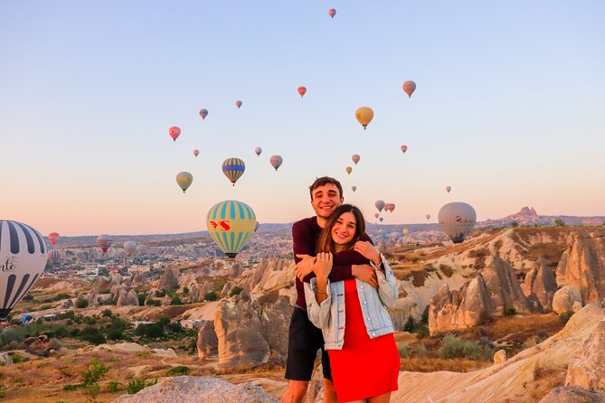 Balloons watching Tour w/ PickUp, Breakfast - The photo plan: professional shots, pose help, and how delivery works