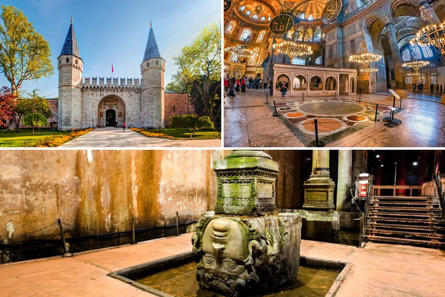 Basilica Cistern &Topkapi Palace &Hagia Sophia Combo Tickets - Topkapi Palace and Harem: Timed Slots Plus a Host Escort