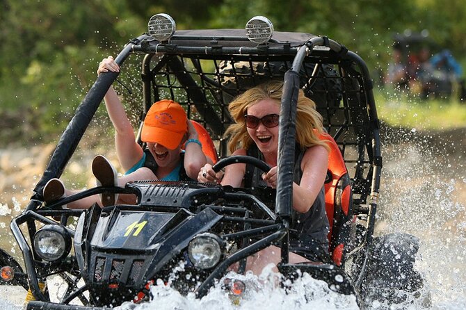 Belek Combo Tour 3 in 1 Rafting Buggy Zipline With Lunch - Zipline Time: Quick Crossings Over the River