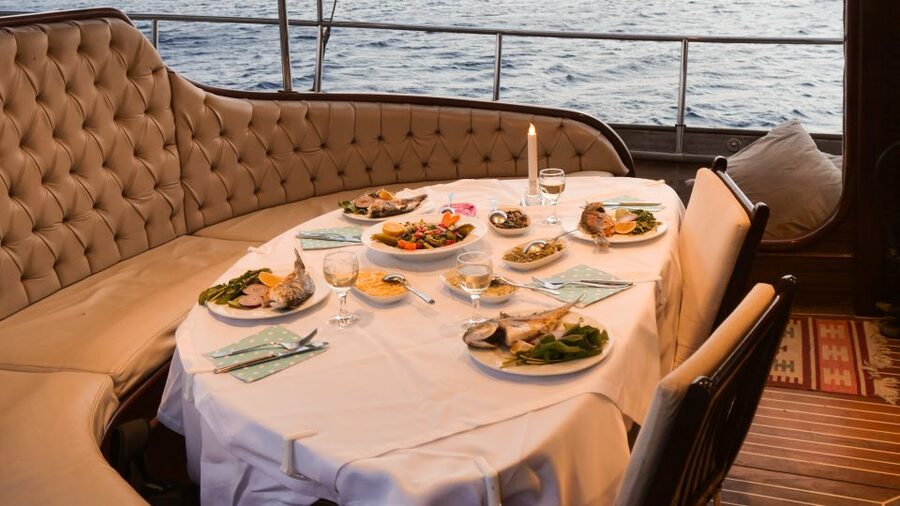 Bodrum: All-day Private Boat Cruise with Lunch - Lunch on the water: menus, timing, and what you should bring