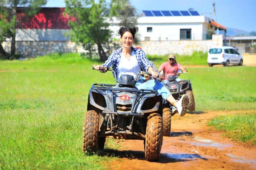 Bodrum: Off-Road Quad Safari with Hotel Pickup - Instructors, test drive time, and how you actually learn to ride