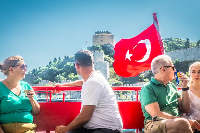 Bosphorus Cruise Boat Tour İstanbul And Golden Horn With Guide - The Bosphorus Cruise: Busy Waterway, Landmark Glimpses, and Great Photo Angles