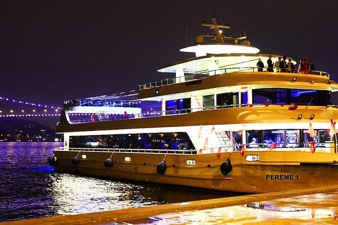 Bosphorus Cruise Tour with Turkish Show - Dinner, two glasses of local alcohol, and what the Turkish show adds