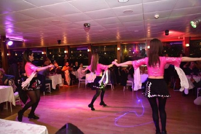 Bosphorus Dinner Cruise & Night Show from Istanbul - The Night Show: Folk Music, Belly Dancing, and DJ Energy
