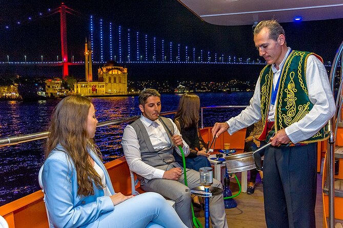 Bosphorus Dinner Cruise with Folklore Show & Belly Dancers - Dinner on board: meze, a main choice, and dessert