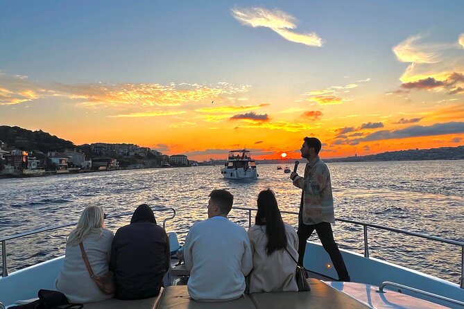 Bosphorus Sunset or Daytime Yacht Cruise with Snacks & Live Guide - Crossing Views: Bosphorus Bridge, First Bridge Perspectives