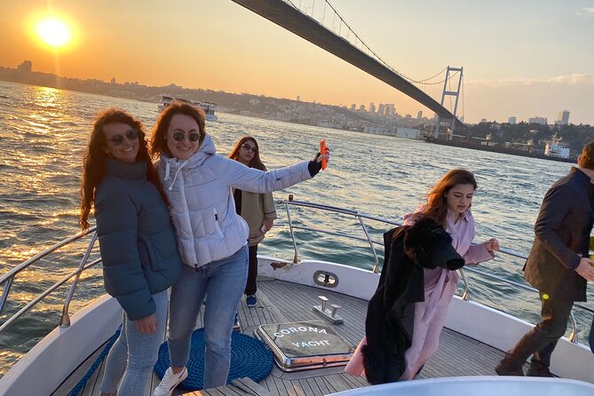 Bosphorus Sunset Yacht Cruise with Snacks and Live Guide - The live guide experience: Robert and Youssuf put the route into context