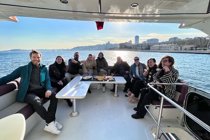 Bosphorus Yacht Cruise with Stopover on the Asian Side - (Morning or Afternoon) - Seating, views, and how to get better photos