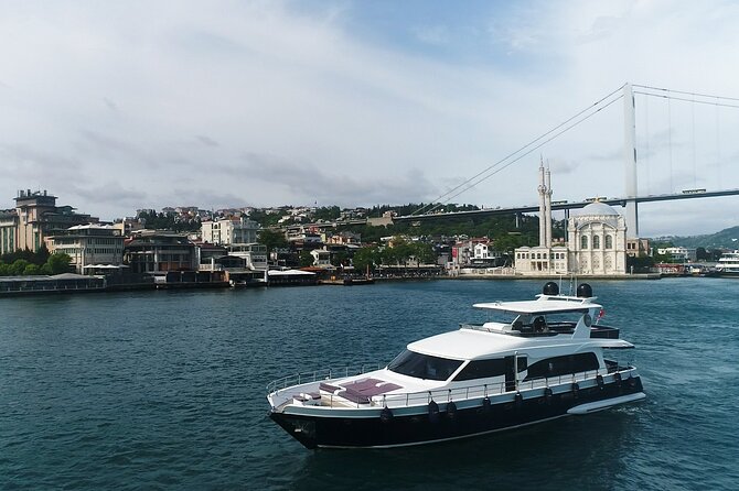 Bosphorus Yacht Cruise with Stopover on the Asian Side - (Morning or Afternoon) - Food, tea, Turkish coffee, and that small comfort factor
