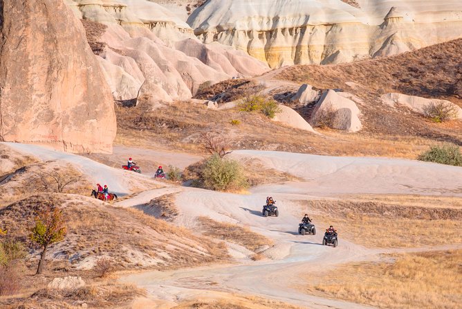 Cappadocia 2-Hours Sunset ATV Quad Tour w/Free Hotel Transfer - Rose Valley stop: sunset views, viewpoint time, and crowd timing