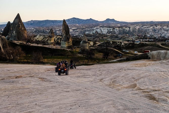 Cappadocia 2-Hours Sunset ATV Quad Tour w/Free Hotel Transfer - Your ATV experience: beginner lesson, guided pace, and photo-stop rhythm