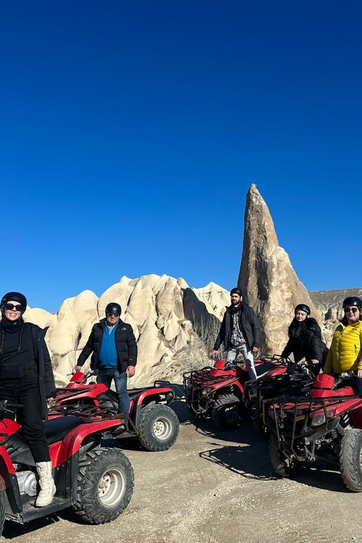 Cappadocia: ATV Adventure Tour with Transfer - The Ride Starts with Rose Valley and Quick Stops by Göreme