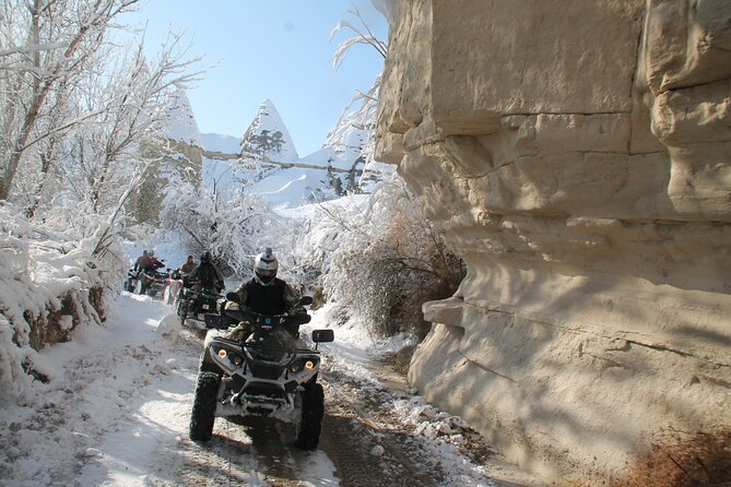 Cappadocia ATV Tour / Quad-Bike Safari / Sunset or Day time - ATV Pickup in Göreme and the Gear You Get Right Away