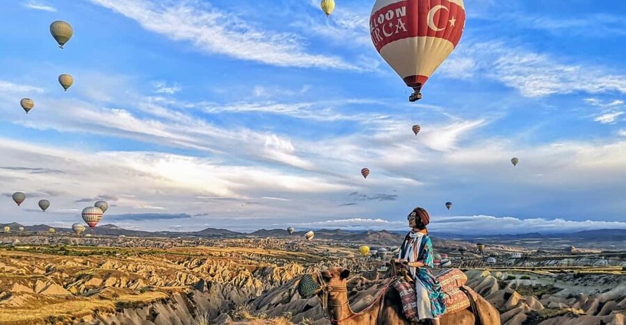 Cappadocia Camel Safari Tour - The Silk Road angle: camels as working animals, not props