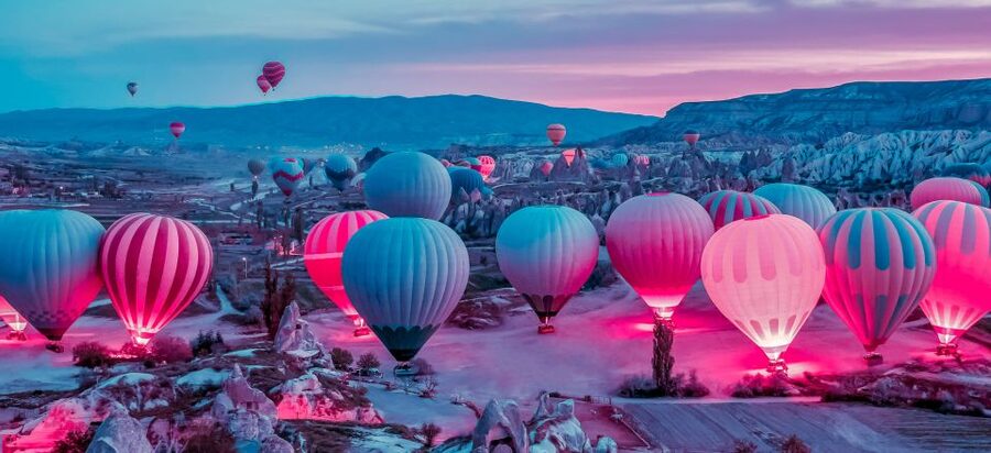 Cappadocia: Cat Valley Hot Air Balloon Tour with Pickup - The Van Ride and the Balloon Prep Moment You Should Not Miss