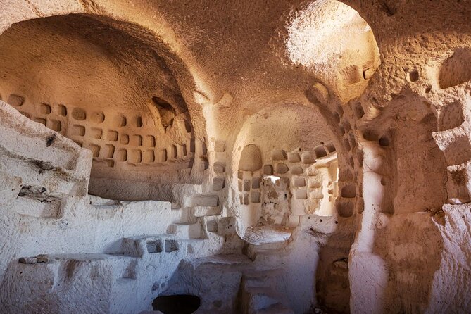Cappadocia Dream: 2-Days Tour from Istanbul & Balloon Ride Option - Day 2: Keslik Monastery, Sobesos mosaics, Kaymaklı Underground City