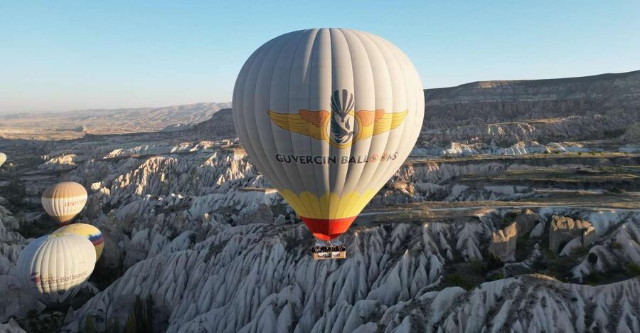 Cappadocia: Fairy Chimneys Sunrise Hot Air Balloon Flight - In the Air: Close Views of Fairy Chimneys and Valley Lines