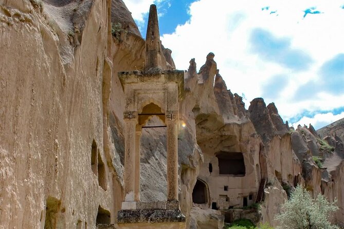 Cappadocia full day Green Tour including underground city - Pigeon Valley, the story behind the windows
