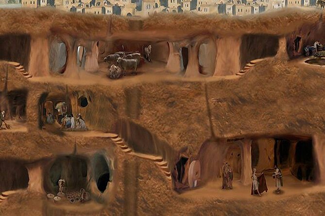 Cappadocia Green Tour (South of Cappadocia Tour) - Underground city visit: when the ground becomes the attraction