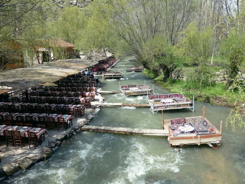 Cappadocia: Guided Green Tour with Lunch and Tickets - Ihlara Town lunch by the Melendiz River