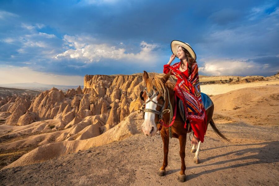 Cappadocia: Horse Riding w/Sunrise & Sunset Option - Horses, safety gear, and why the price feels fair at $35
