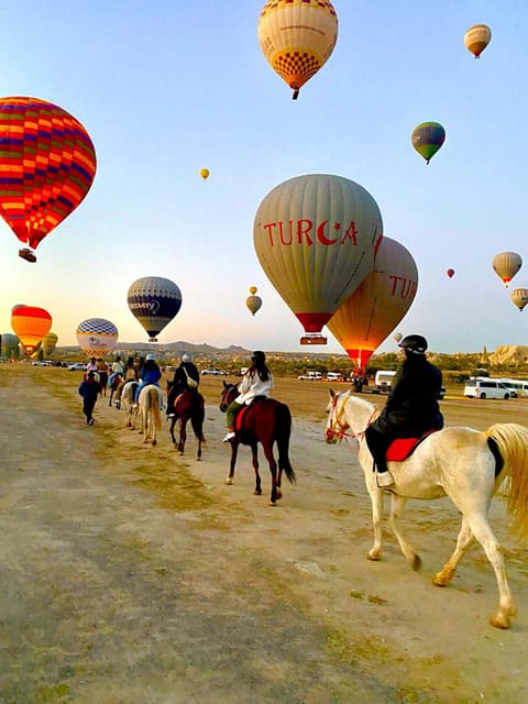 Cappadocia: Horseback Tour with Sunrise and Sunset Options - Getting on the horse feels easier than you expect
