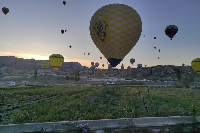 Cappadocia Hot Air Balloon Flight / Over Goreme & FairyChimneys - Tubos Travel Cappadocia pickup and the pre-sunrise staging area