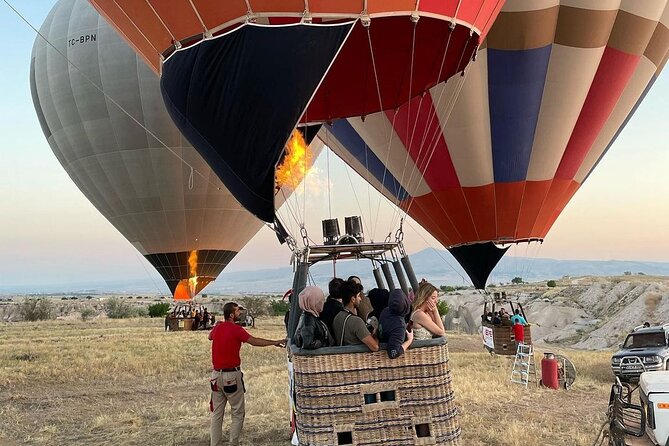 Cappadocia Hot Air Balloon Ride over Cat Valley with Transfers - The Flight in the Basket: 45 Minutes to 1 Hour Over Çat Valley