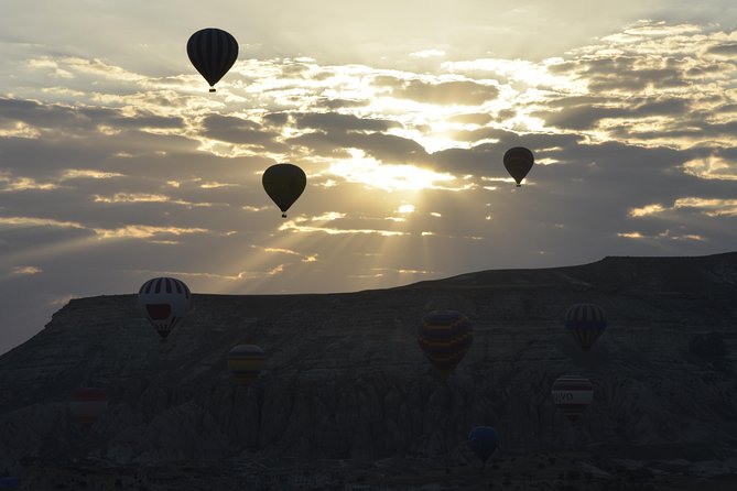 Cappadocia Hot Air Balloon Ride with Breakfast and Champagne - Stop 3: Red (Rose) Valley at dawn light