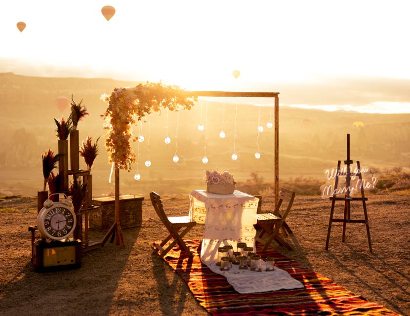 Cappadocia: Love Valley Proposal Service with Transfers - Tips to Make It Feel Seamless on the Day