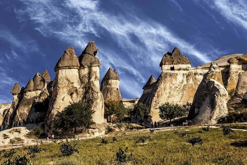 Cappadocia: North Tour (Red Tour) - Pasabag (Monk’s Valley): Mushroom Fairy Chimneys and Hermit Caves
