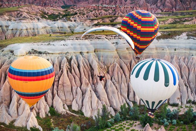 Cappadocia Paragliding Experience By Local Expert Pilots - Tandem paragliding out of Göreme, what it feels like in real life