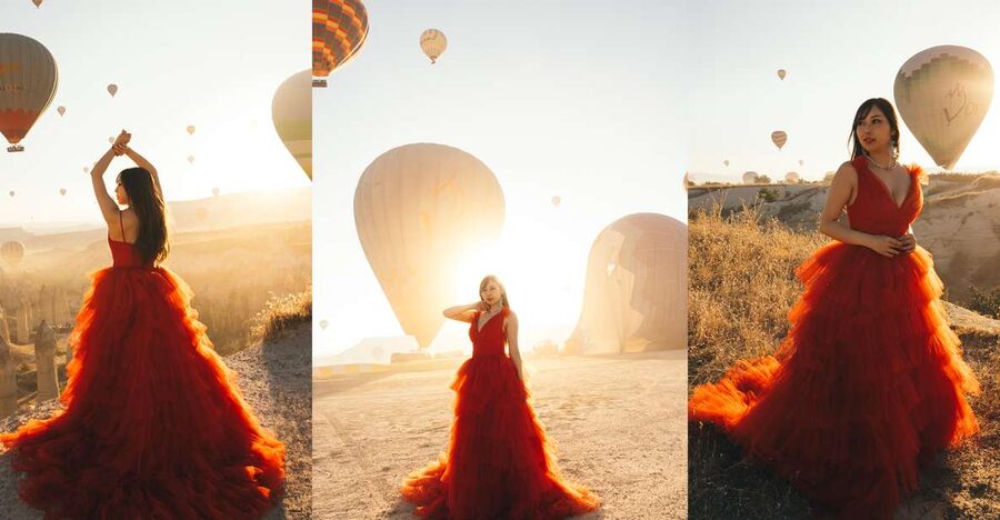 Cappadocia: Photo Shooting With Flying Dresses - Dress drop-off, early pickup, and how the morning flows