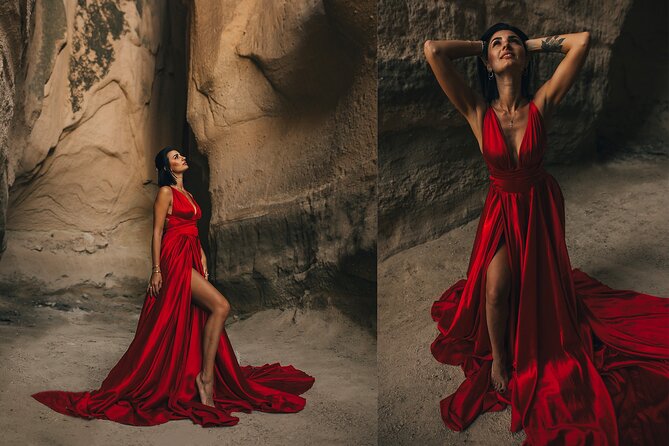 Cappadocia Photoshooting with Flying Dress - Photos delivered digitally, with 15 edited picks from you